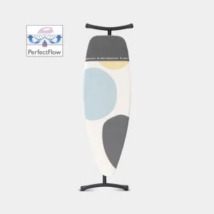 Ironing Board D 135 x 45 cm, for Steam Iron & Generator - Spring Bubbles